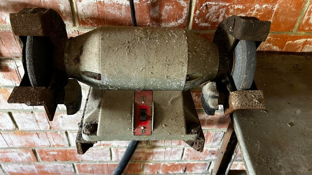 Elektrische slijpsteen, Doe-het-zelf en Bouw, Ophalen, Gebruikt