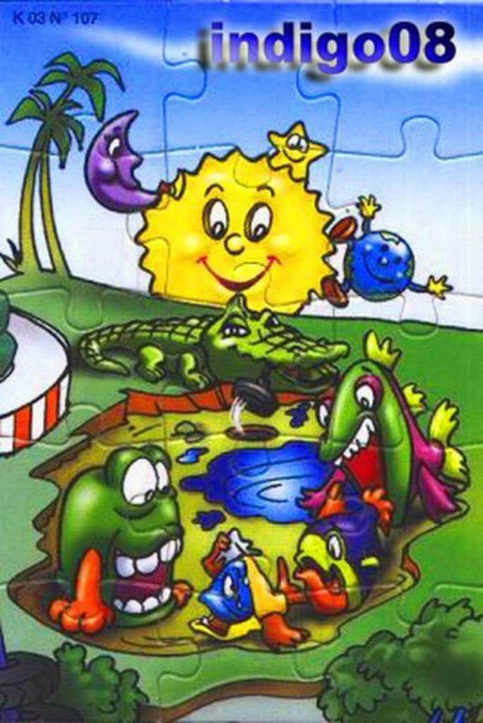 Kinder Surprise Puzzle K03 n 107 + Bpz, Enlèvement ou Envoi, Neuf, Numéros K