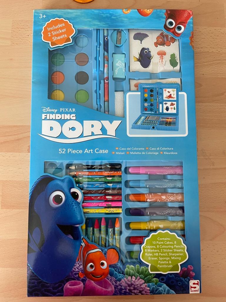 52 delig kleurset voor kinderen van Finding Dory, Kinderen en Baby's, Speelgoed | Overig, Verzenden, Nieuw, Jongen of Meisje