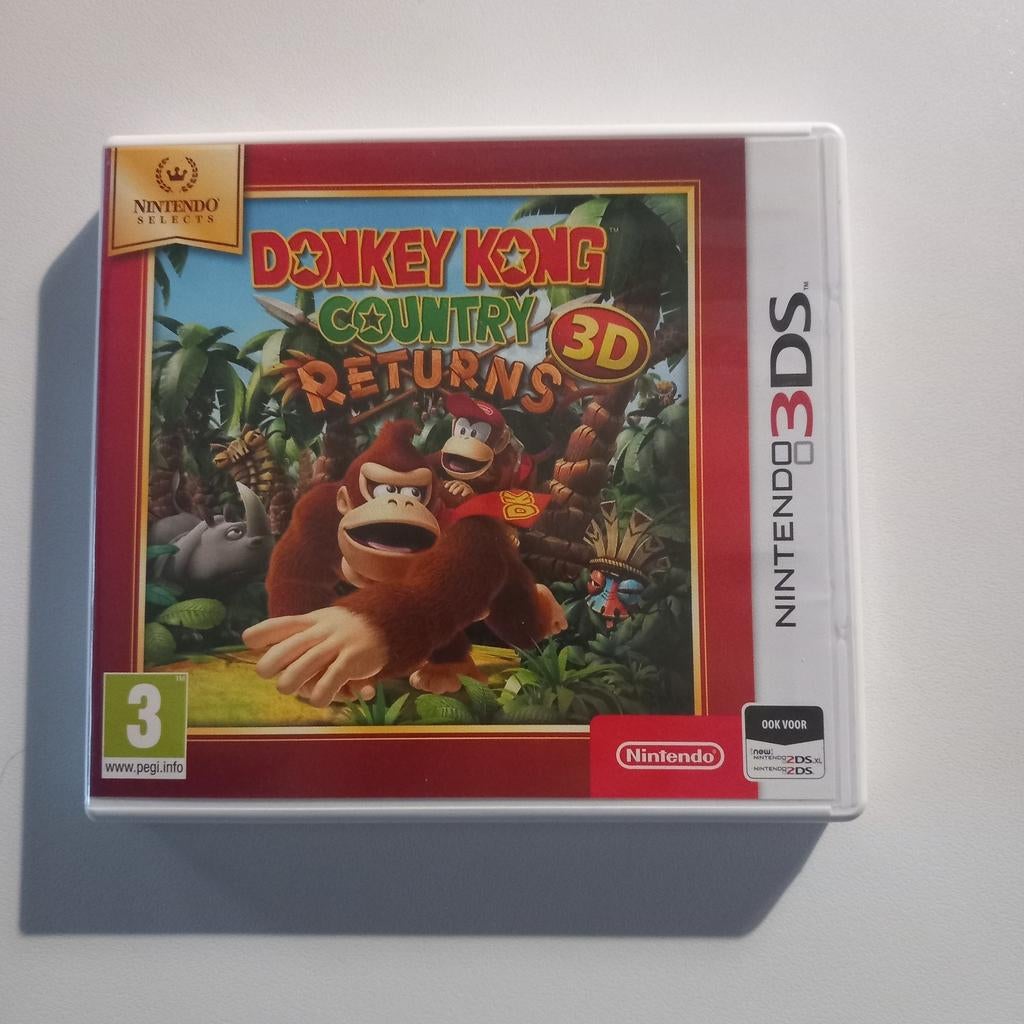 Donkey Kong Country revient sur Nintendo 2DS/3DS, Consoles de jeu & Jeux vidéo, Enlèvement ou Envoi, Comme neuf