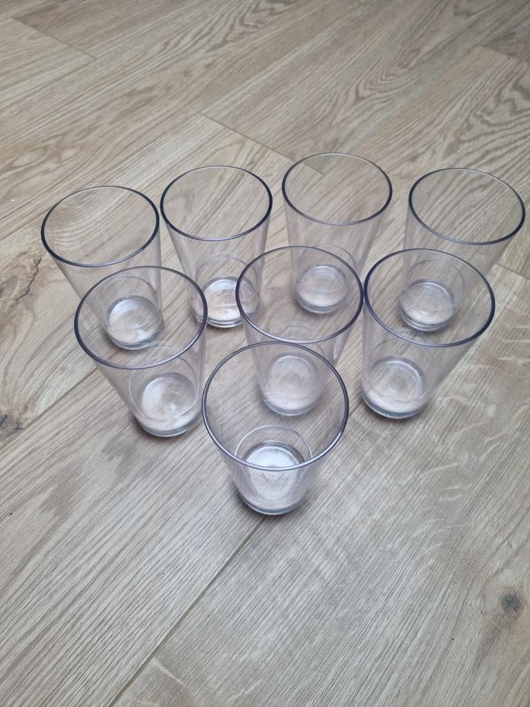Mepal water of frisdrank glazen, Caravans en Kamperen, Ophalen, Zo goed als nieuw