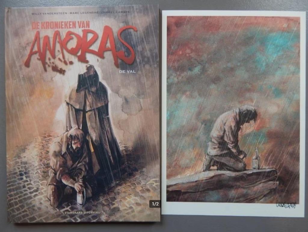De kronieken van Amoras - De val - Luxe, Boeken, Eén stripboek, Ophalen of Verzenden, Nieuw, Willy Vandersteen