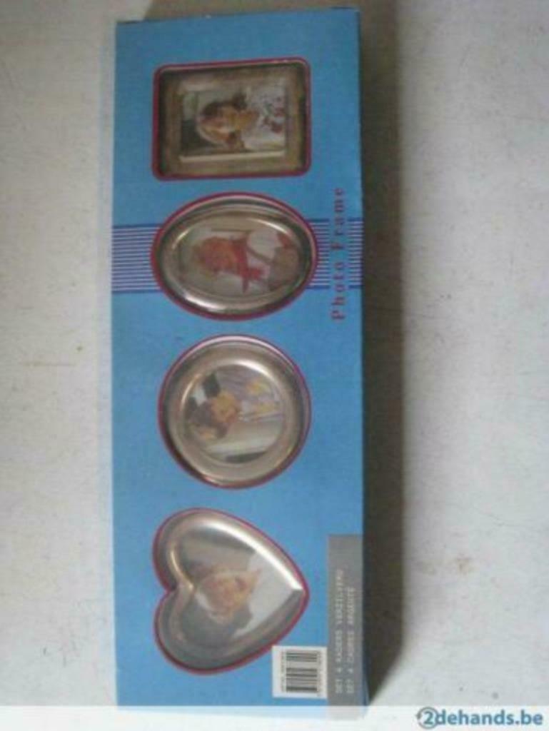 Kadertjes voor pasfoto's (2 x4 kadertjes), Ophalen of Verzenden, Nieuw