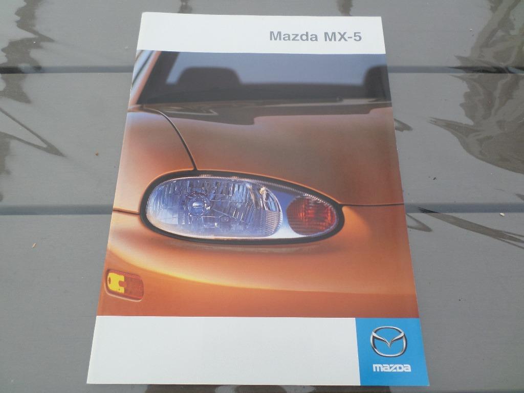 1999 Brochure de la Mazda MX-5 NB, Livres, Autos | Brochures & Magazines, Enlèvement, Mazda