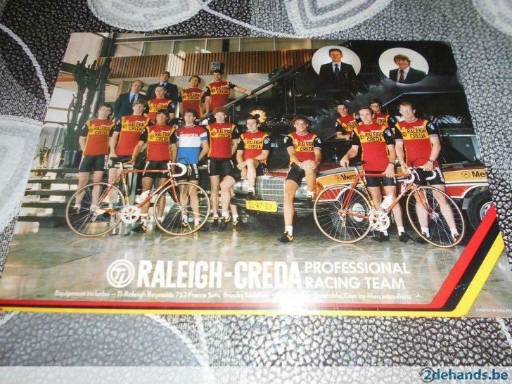 mooie groepsfoto van raleigh creda van 1971 ., Ophalen, Gebruikt