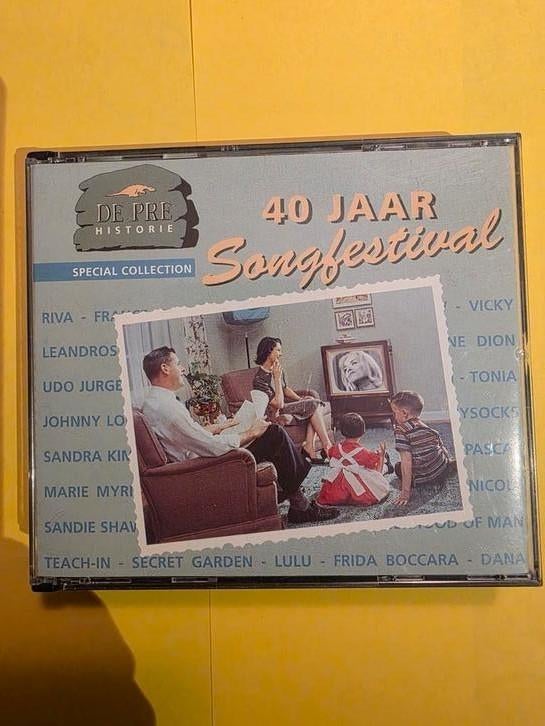 De pre historie,  40 jaar Songfestival, Ophalen of Verzenden