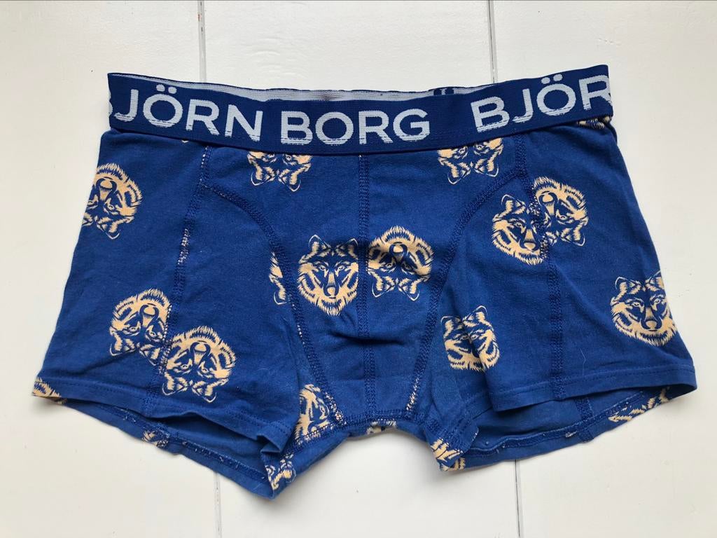boxer garçons Björn Borg 134 140 lions, Garçon, Enlèvement ou Envoi, Vêtements de nuit ou Sous-vêtements, Utilisé