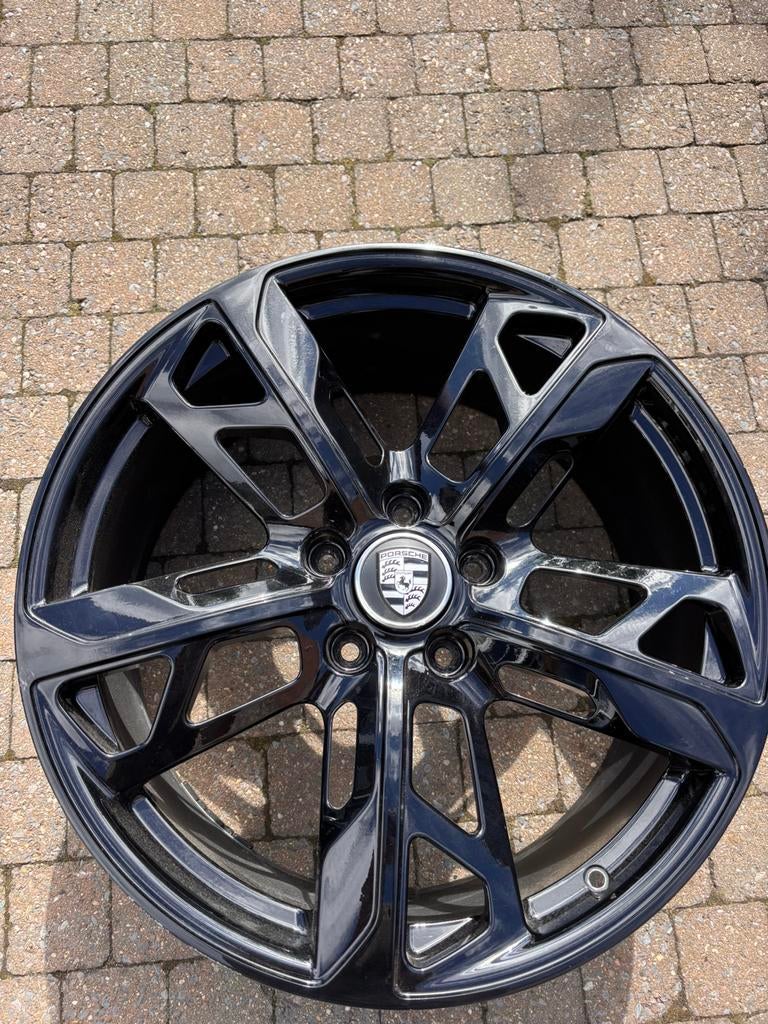 Porsche Taycan Turismo velg (1 stuk), Auto-onderdelen, Banden en Velgen, Ophalen of Verzenden, 21 inch