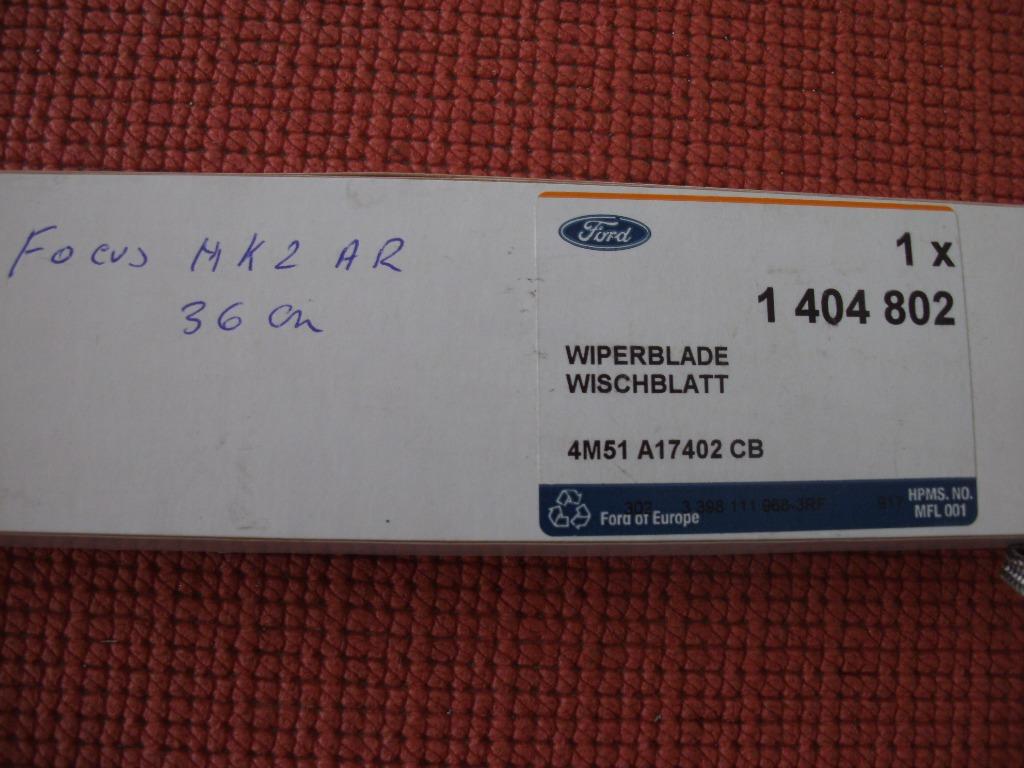 Balais essuies-glace arrière Ford Focus MK2, Ophalen of Verzenden, Nieuw, Ford