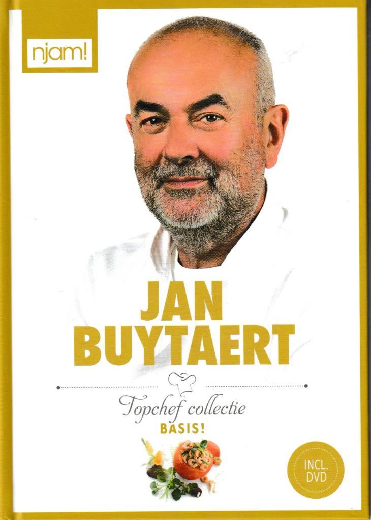 Vijf boekjes Topchef Collectie Jan Buytaert, Johan Segers..., Envoi