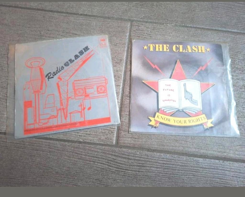 Vinyles 45T the clash, Enlèvement ou Envoi