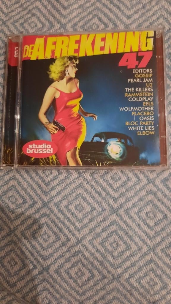 2cd DE AFREKENING 47 (Studio Brussel), Ophalen of Verzenden, Zo goed als nieuw, Rock en Metal