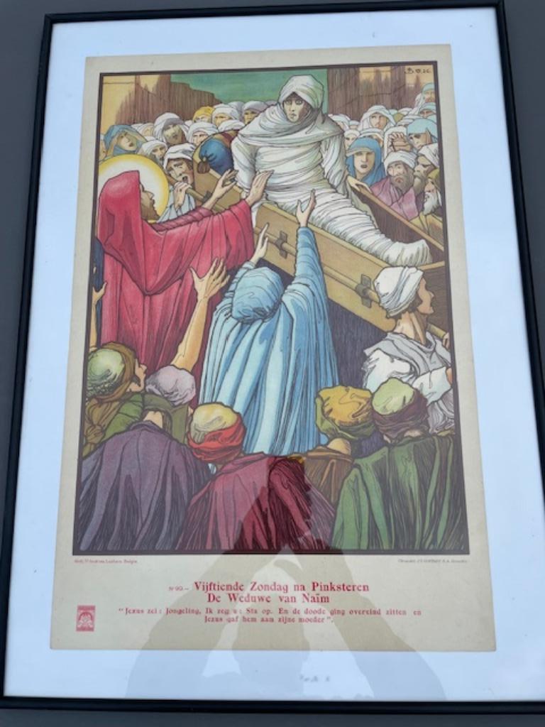 Poster Chromolithografie "JOS SPEYBROUCK" 1939 .DrukGoffart, Ophalen of Verzenden