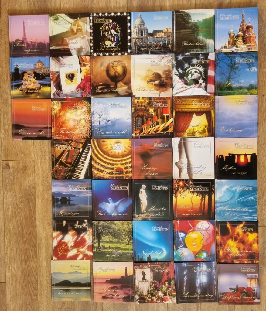 Klassieke momenten 38 Cd + boekjes+ doos Perfecte staat, Ophalen of Verzenden, Zo goed als nieuw, Boxset