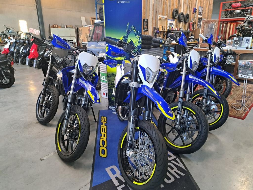 Nieuwe sherco 50cc, Fietsen en Brommers, Brommers | Crossbrommers, Ophalen, Nieuw, 50 cc