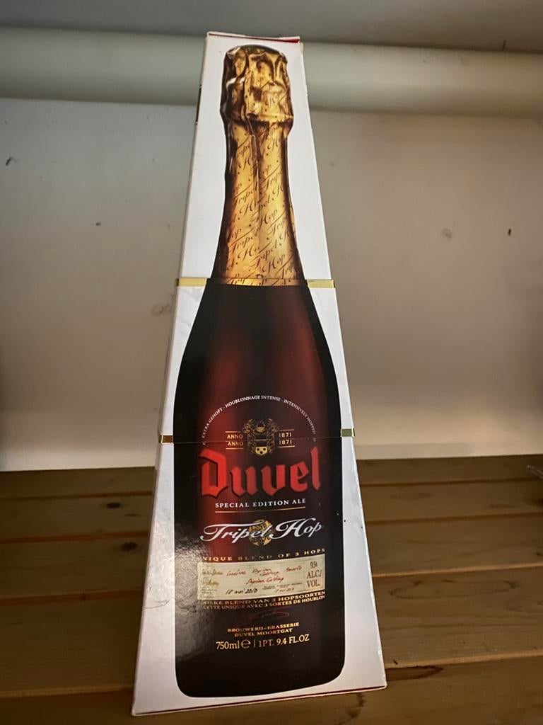 Duvel tripel hop, Verzamelen, Biermerken, Ophalen, Zo goed als nieuw, Duvel