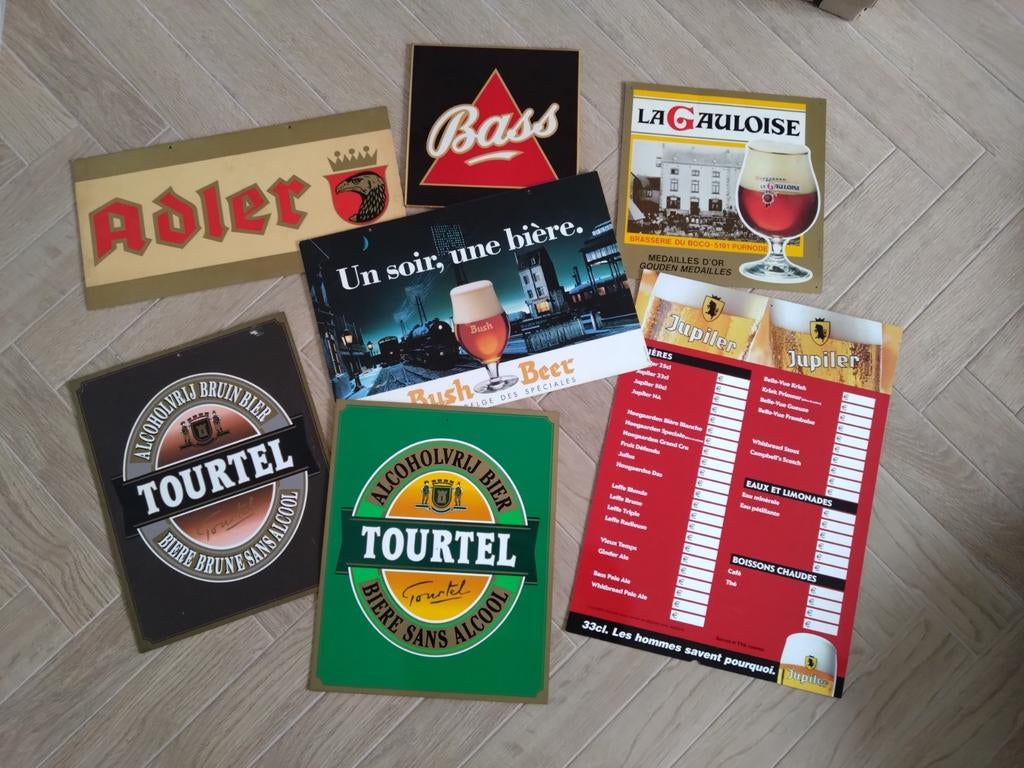 Reclameborden bier, Enlèvement