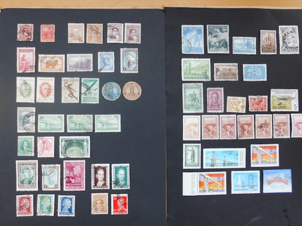 Argentine : 60 timbres (période 1876 - 1998), Enlèvement ou Envoi