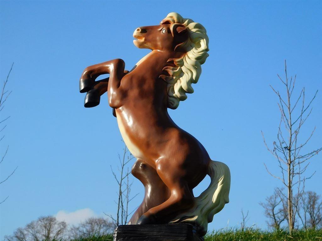 tuinbeeld van een paard, Tuin en Terras, Ophalen of Verzenden, Nieuw