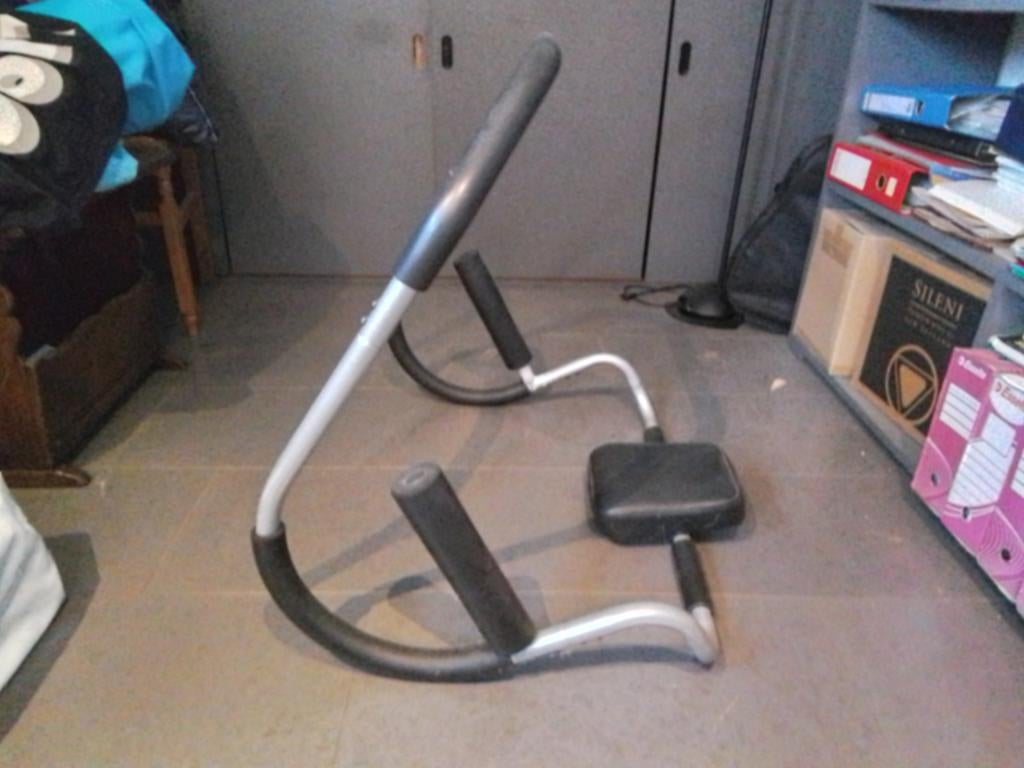 Buikspiertrainer, Ophalen