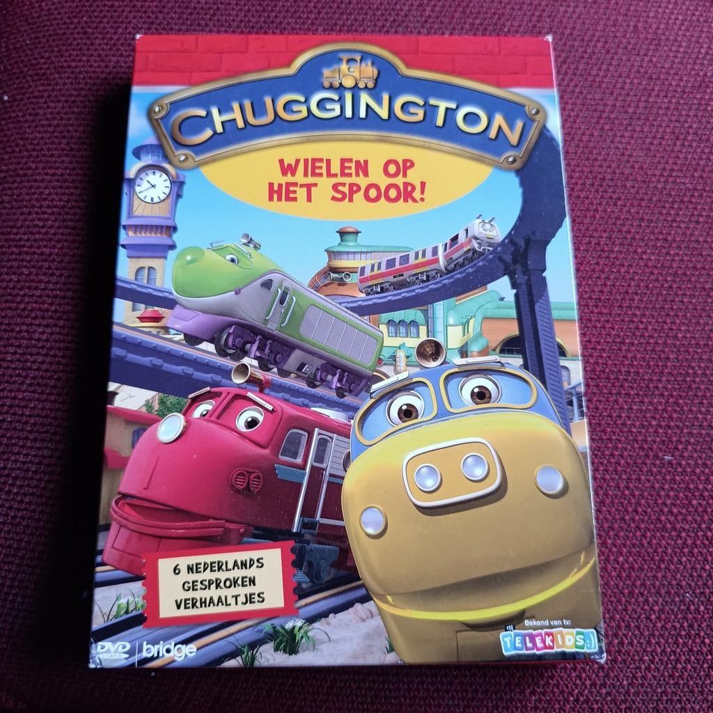 Dvd chuggington wielen op het spoor, Ophalen of Verzenden, Zo goed als nieuw