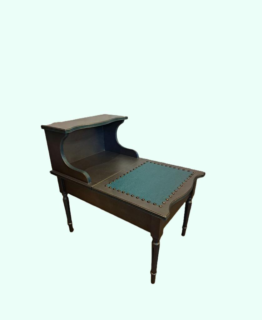 Table D’Appoint Pratique avec Compartiment de Rangement, Enlèvement, Comme neuf, Rectangulaire, Bois