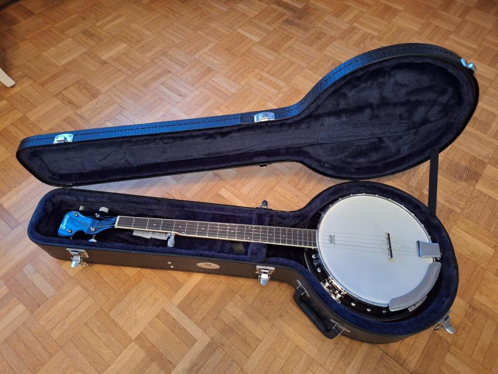 Fazley BN-30 5-snarige banjo, Musique & Instruments, Instruments à corde | Banjos, Enlèvement, Utilisé, 5 cordes ou banjo Bluegrass