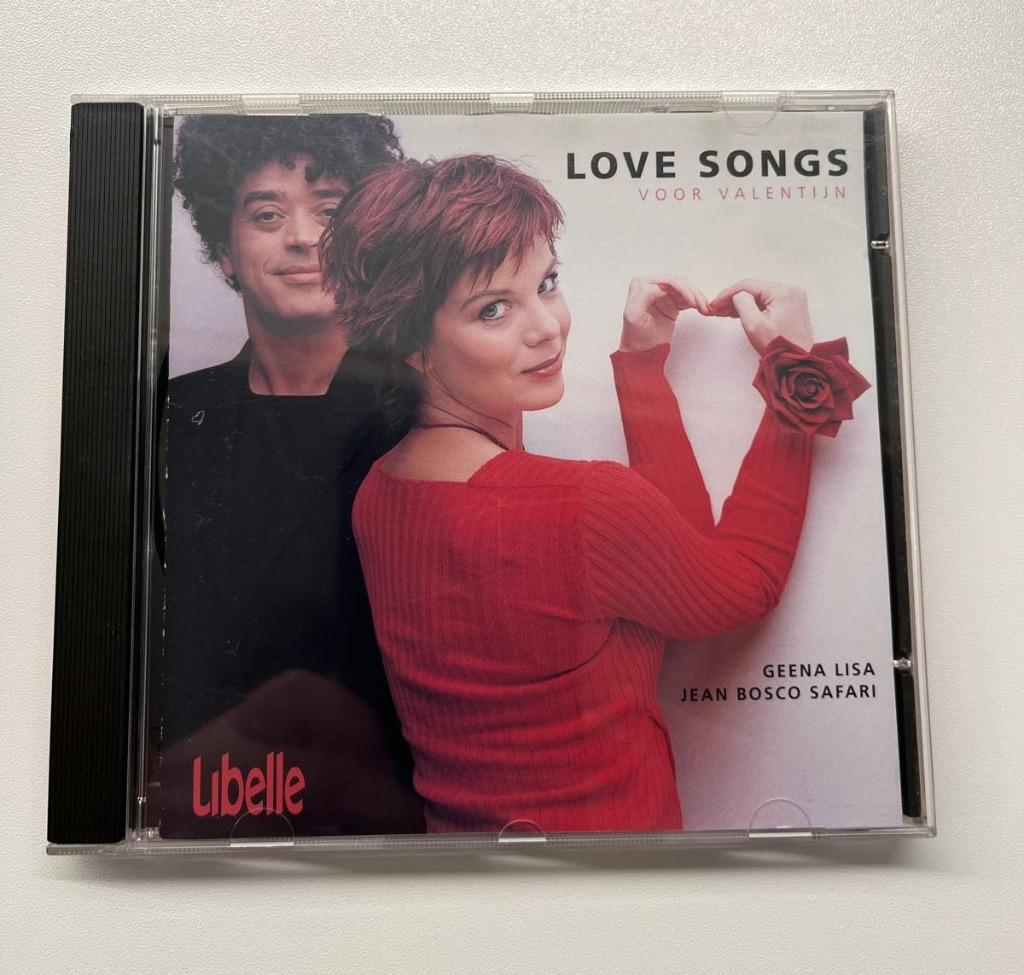 CD Love Songs Voor Valentijn: Geena Lisa& Jean Bosco Safari, Ophalen of Verzenden, Gebruikt