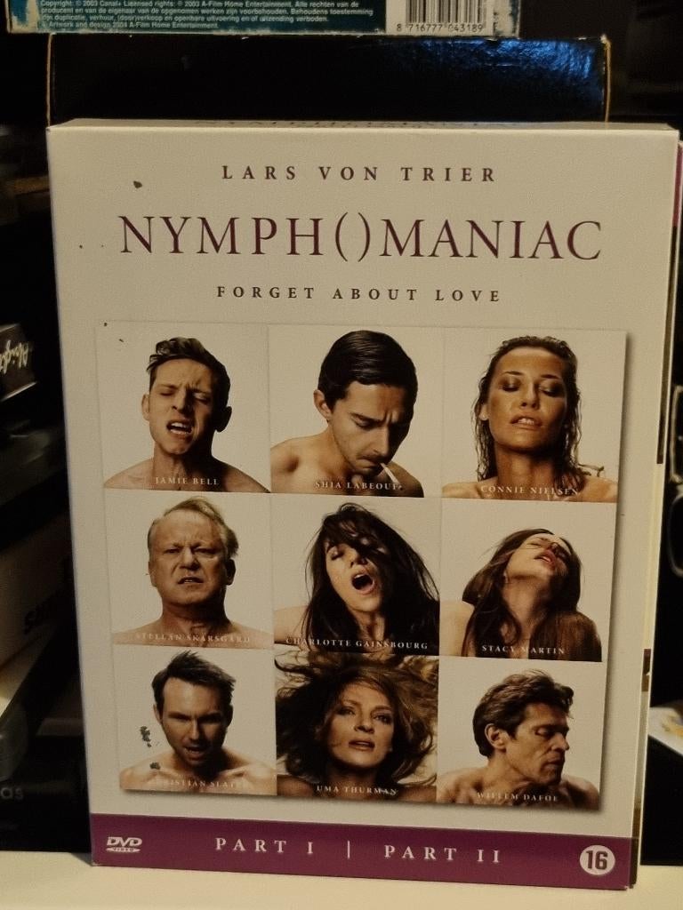 Nymphomaniac, Lars Von Trier, Willem Dafoe, Shia Labeouf, Ophalen of Verzenden