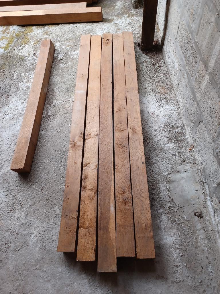 Eiken balk 173x8,50x8,80, Doe-het-zelf en Bouw, Hout en Planken, Ophalen, Nieuw, Eiken, Balk