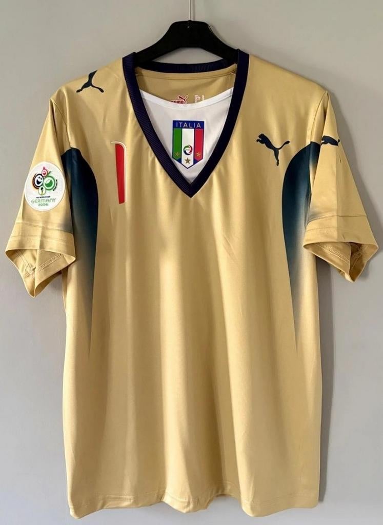Italië Buffon KeeperShirt Origineel WorldCup Finale 2026, Sport en Fitness, Voetbal, Verzenden, Shirt