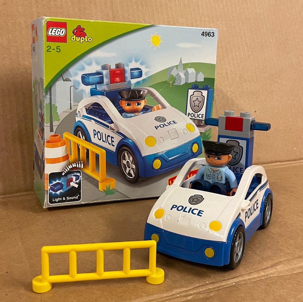 Duplo Police 4963, Enlèvement ou Envoi, Utilisé, Duplo