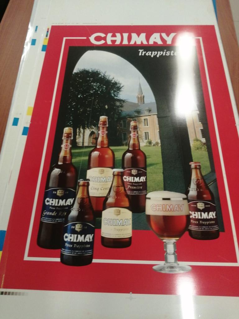 CHIMAY RECLAMEBORD, Collections, Enlèvement, Neuf, Panneau, Plaque ou Plaquette publicitaire