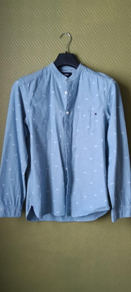 Overhemd jules, Jules, Blauw, Gedragen, Halswijdte 39/40 (M)