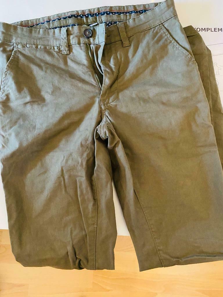 Broek chino Mt. 29 Kaki JBC, Kleding | Heren, Broeken en Pantalons, Ophalen, Gedragen, Groen, JBC