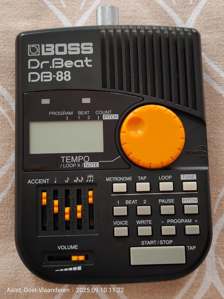 BOSS Dr.Beat DB-88 // Métronome/Rythme professionnel, Musique & Instruments, Batteries électroniques, Comme neuf, Boss, Enlèvement
