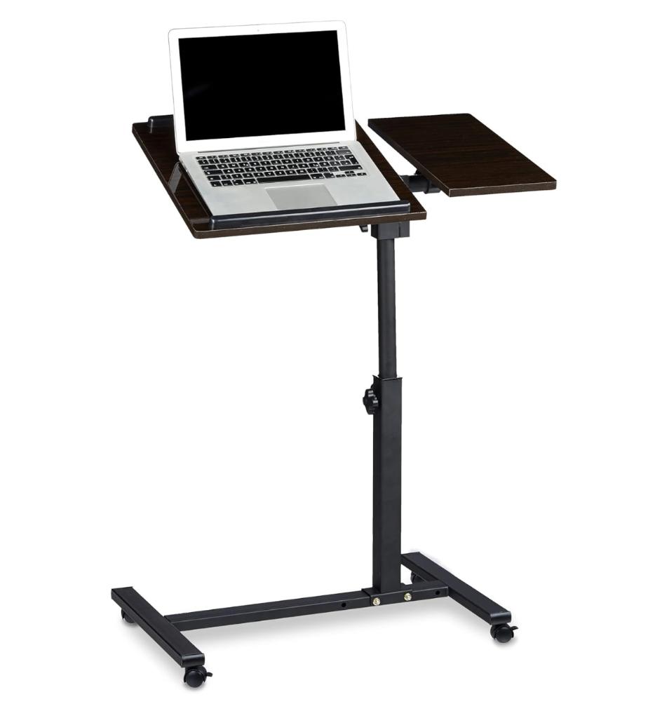 Table sur roulettes pour ordinateur portable, Enlèvement, Réglable en hauteur, Comme neuf