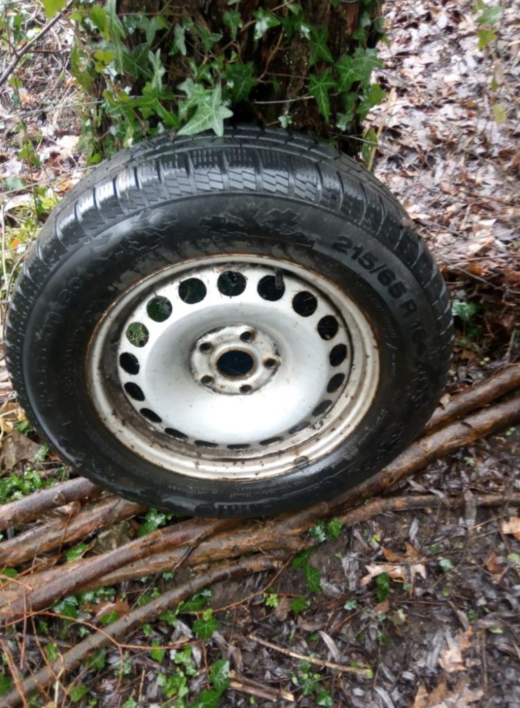 1 jante 16 pouces VW (5 ×112), Enlèvement, Utilisé, Seat