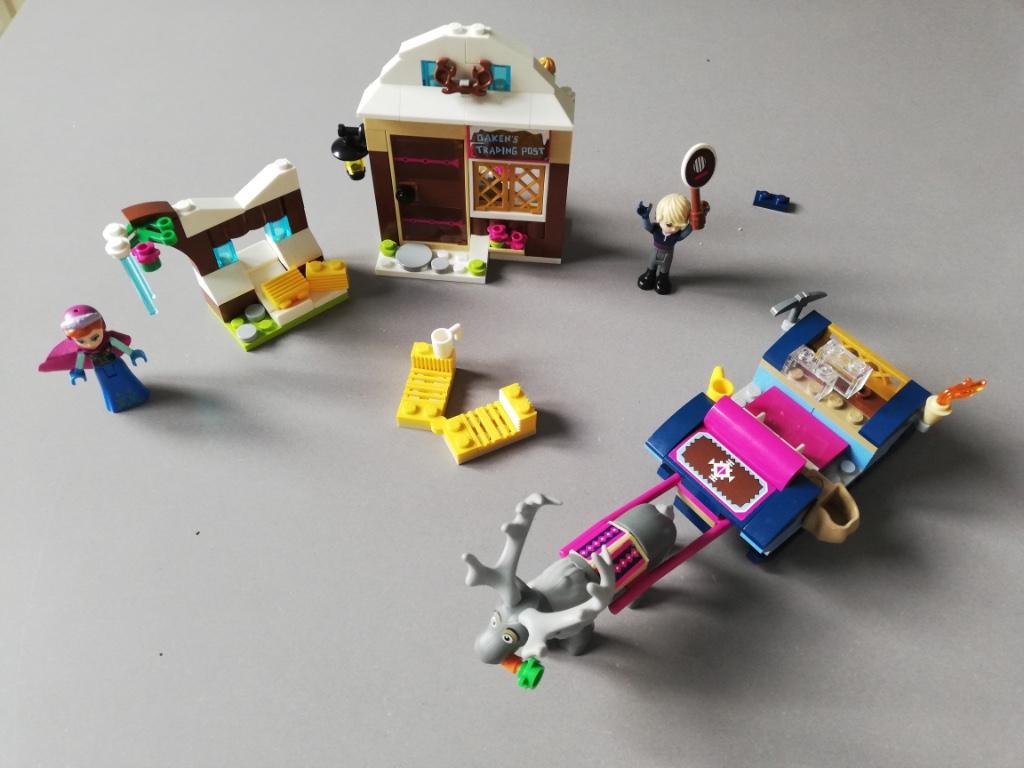 Lego Disney Princess Frozen, Ophalen of Verzenden, Zo goed als nieuw, Complete set, Lego