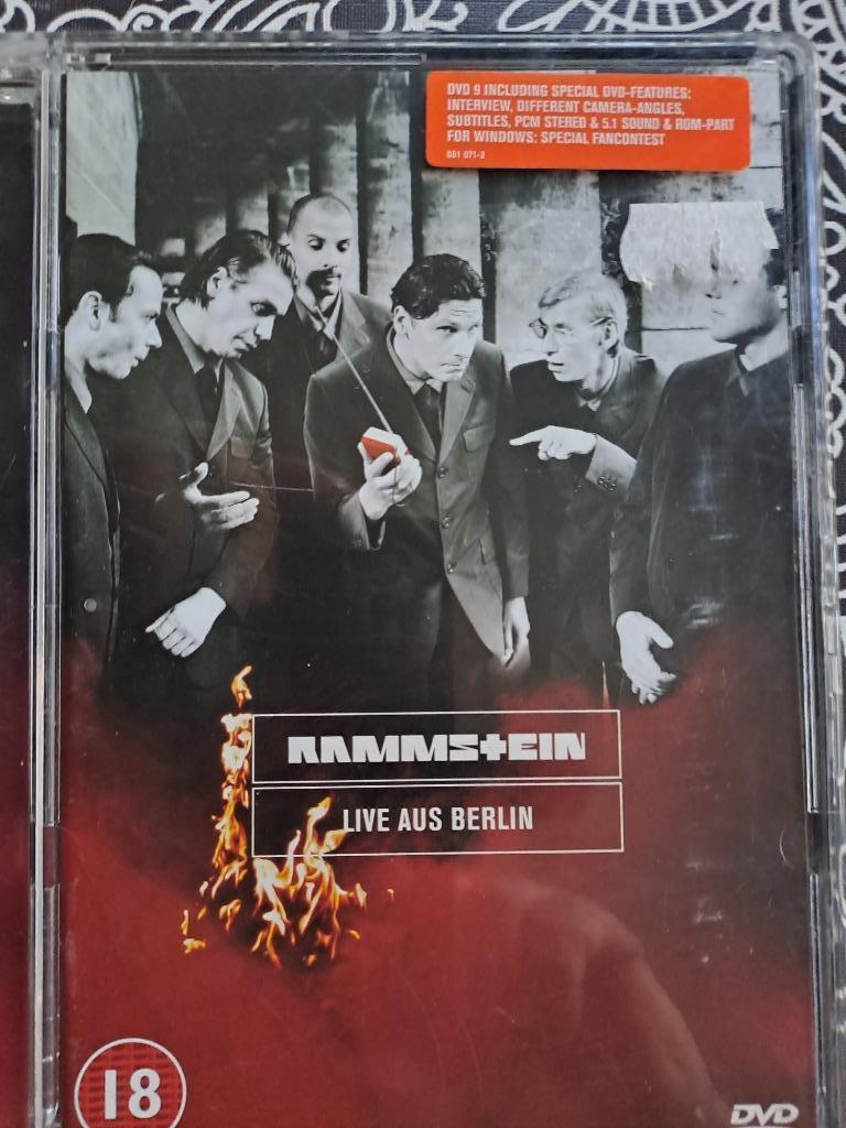 DVD RAMSTEIN LIVE AUS BERlin, Enlèvement ou Envoi, Comme neuf, Musique et Concerts