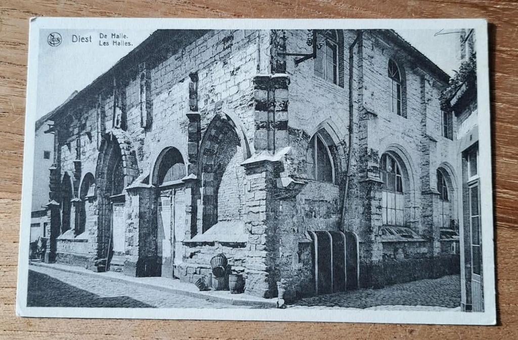 postkaart Diest - de Halle, Verzamelen, Ophalen of Verzenden, Ongelopen, Vlaams-Brabant