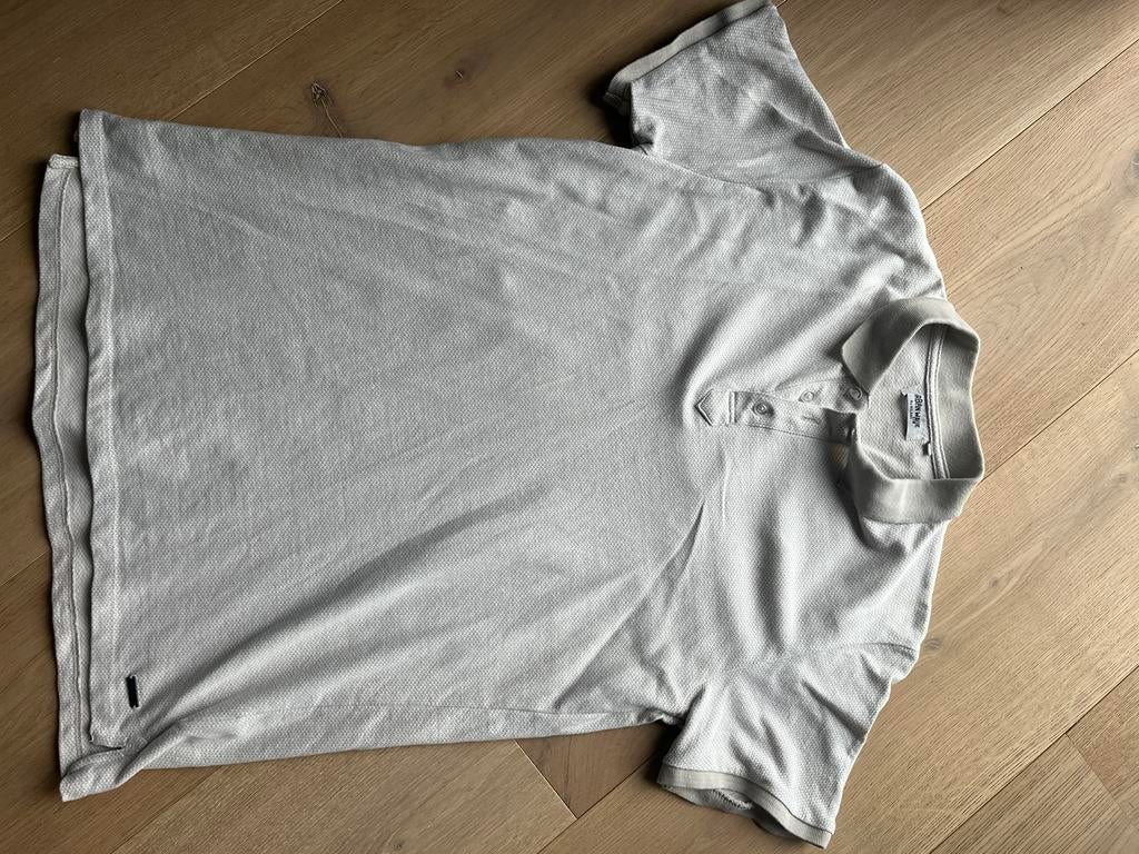 Polo beige pour homme taille L, état neuf, Enlèvement ou Envoi, Comme neuf, Taille 52/54 (L), Beige