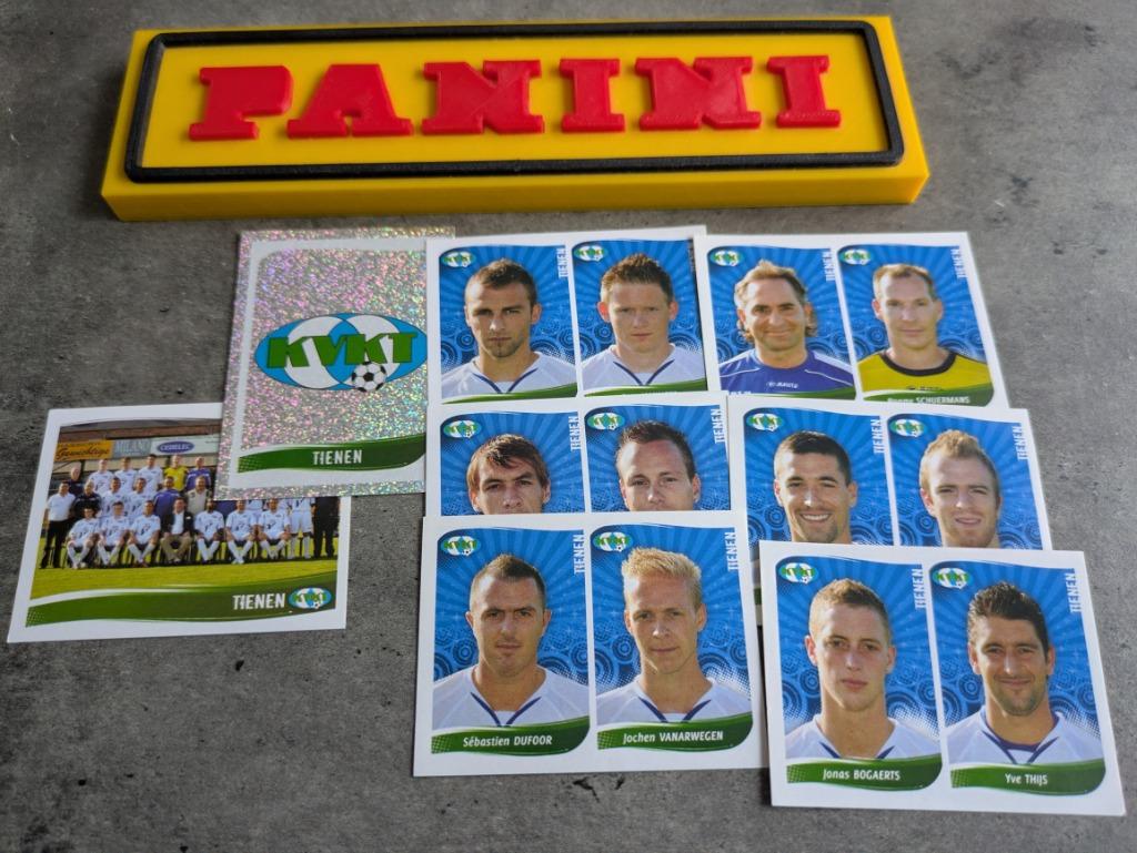 Panini football 2009 voetbal 8x TIENEN stickers 2009, Verzenden, Nieuw
