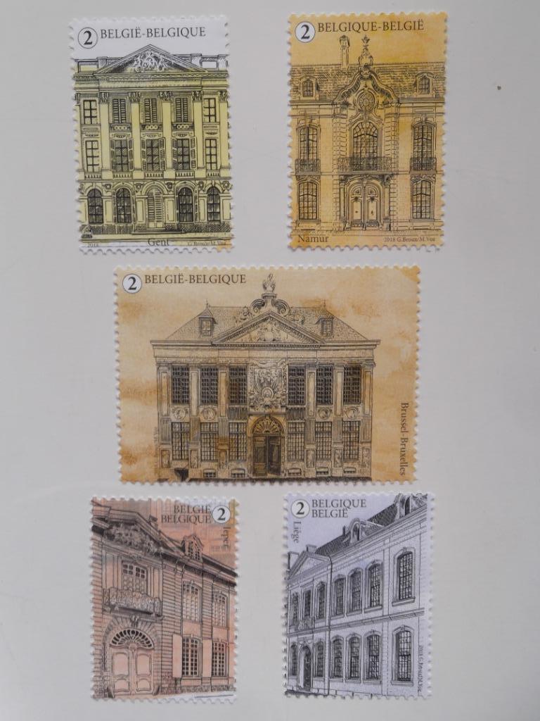 4822-4826 Maisons de maître -  Herenhuizen, Ophalen of Verzenden, Postfris, Frankeerzegel