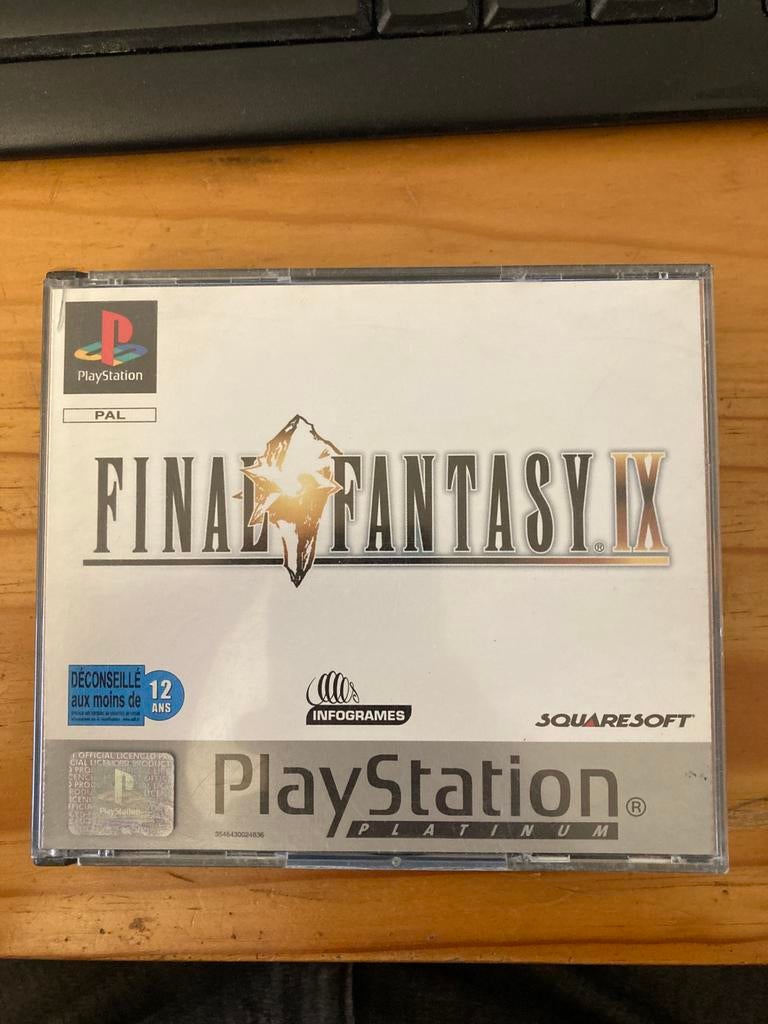 Final Fantasy 9 (PS1)., 1 speler, Ophalen of Verzenden, Zo goed als nieuw, Role Playing Game (Rpg)
