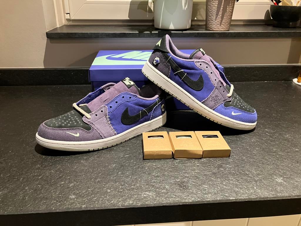 Nike Air Jordan 1 Low Zion Williams Voodoo Alternative 44.5, Neuf, Enlèvement ou Envoi, Autres couleurs, Nike