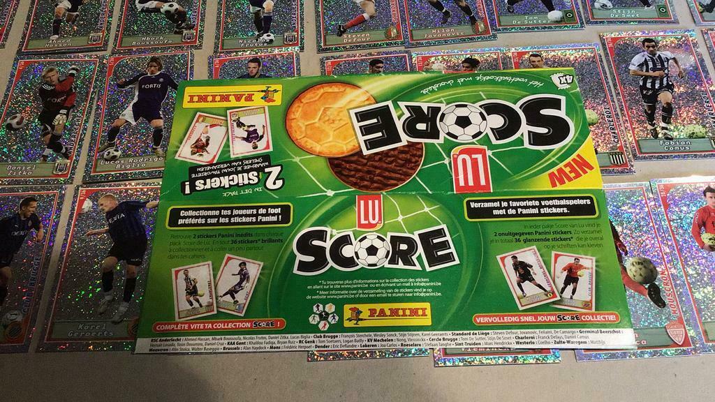 Panini lu score(x5.a), Ophalen of Verzenden, Zo goed als nieuw