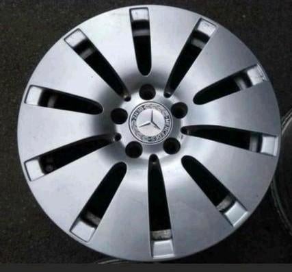 Originele alu velgen Mercedes C-klasse W205 16inch Et38, Enlèvement, Utilisé, Mercedes-Benz