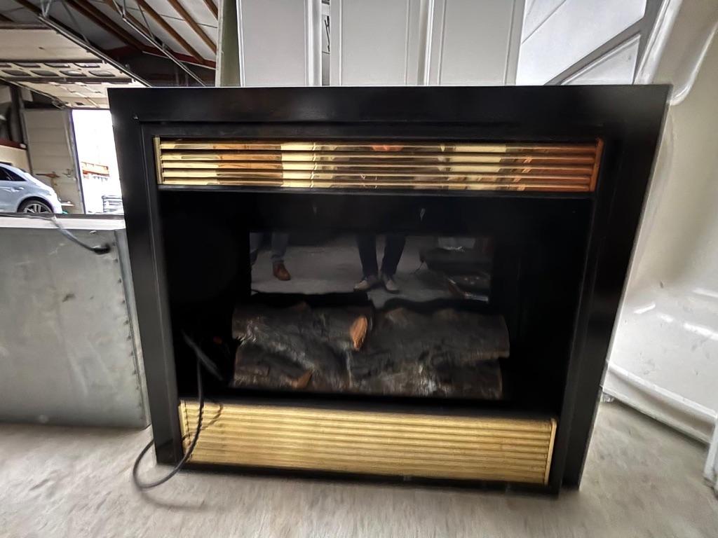 Inbouw gaskachel, Huis en Inrichting, Kachels, Ophalen, Gas, Zo goed als nieuw, Inbouw