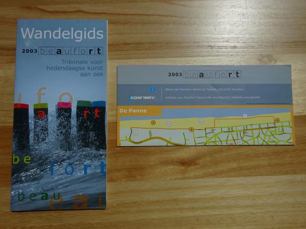 Beaufort 2003, Wandelgids / signatuur Sweetlove - signed by, Boeken, Ophalen of Verzenden, Zo goed als nieuw, Schilder- en Tekenkunst